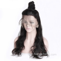 Wigs frontaux de cheveux humains européens en gros, coiffes vierges transparentes en dentelle perruques avant pour les femmes noires
